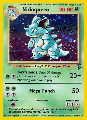 Nidoqueen Nr. 12 – Base Set 2