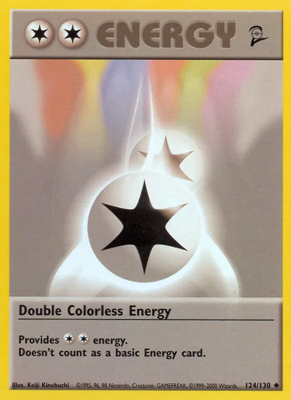 Double Colorless Energy #124 – Base Set 2