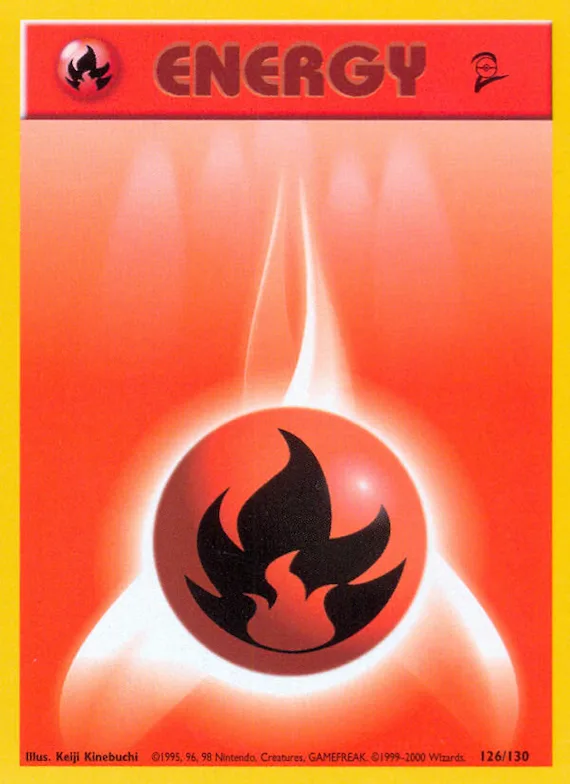 Fire Energy #126 – Base Set 2