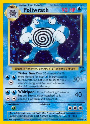 Poliwrath n° 15 – Base Set 2