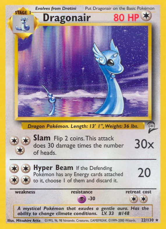 Dragonair #22 – Base Set 2