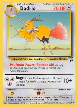 Dodrio #37 – Base Set 2
