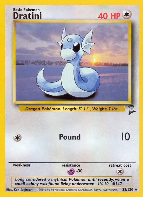 Dratini #38 – Base Set 2