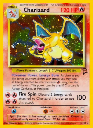 Charizard #4 – Base Set 2