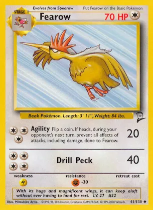 Fearow #41 – Base Set 2