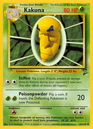 Kakuna #47 – Base Set 2