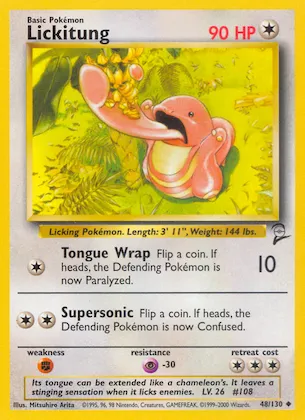 Lickitung #48 – Base Set 2