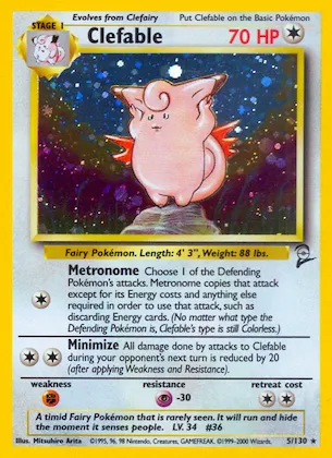 Clefable Nr. 5 – Base Set 2