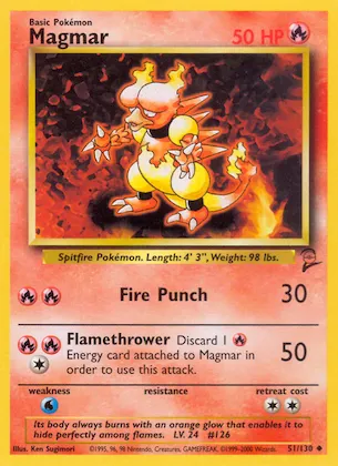 Magmar n° 51 – Base Set 2