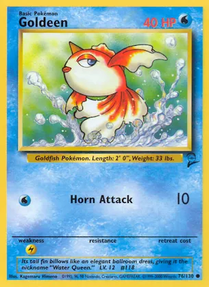 Goldeen n° 76 – Base Set 2