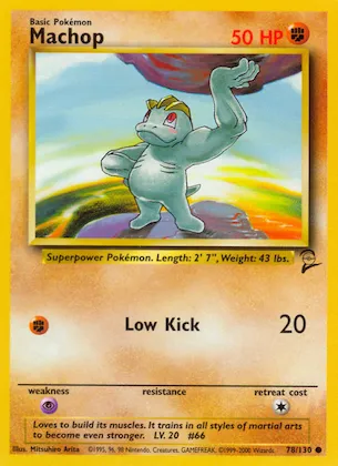 Machop n° 78 – Base Set 2