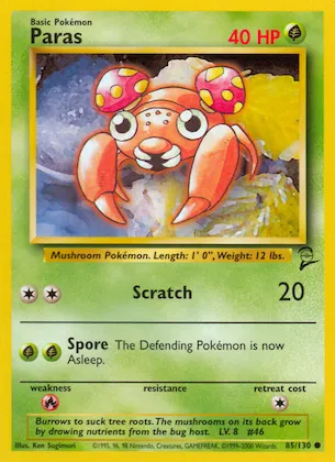 Paras #85 – Base Set 2
