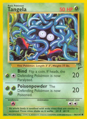 Tangela Nr. 96 – Base Set 2