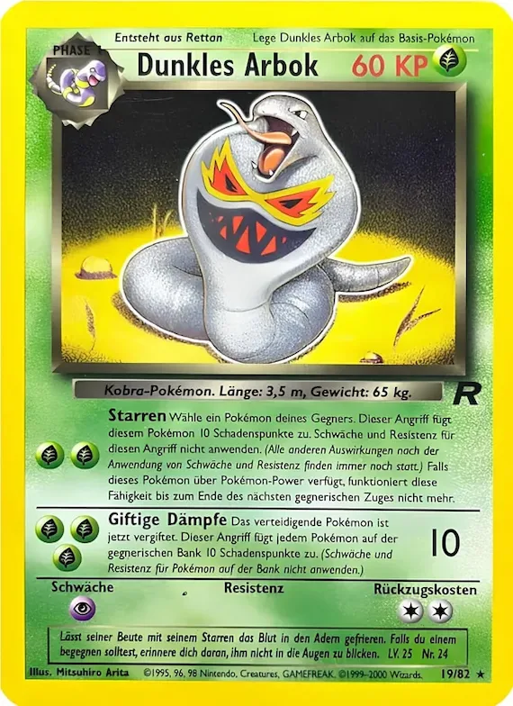 Dunkles Arbok 19 – Team Rocket