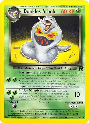 Dunkles Arbok Nr. 19 – Team Rocket