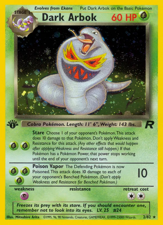Dark Arbok #2 – Team Rocket