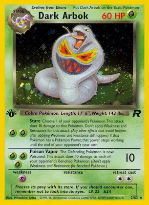 Dark Arbok #2 – Team Rocket