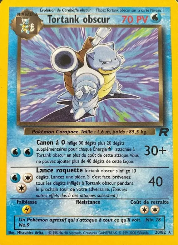 Tortank obscur 20 – Team Rocket