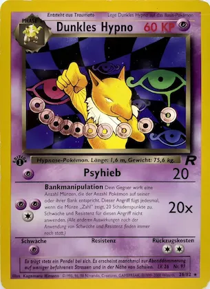 Dunkles Hypno Nr. 26 – Team Rocket