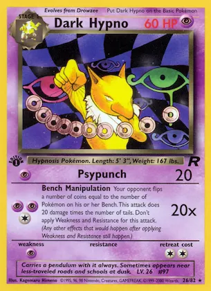 Dark Hypno #26 – Team Rocket