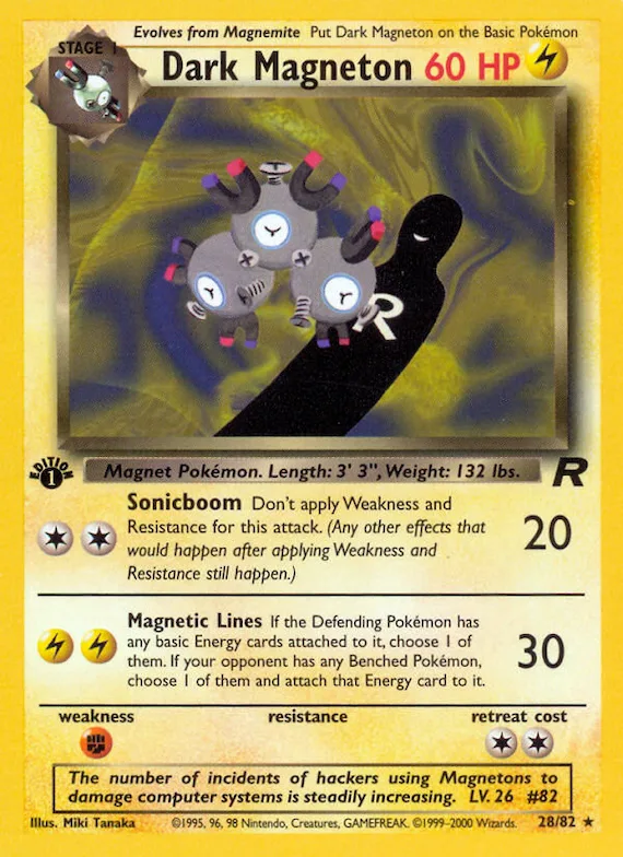 Dark Magneton #28 – Team Rocket