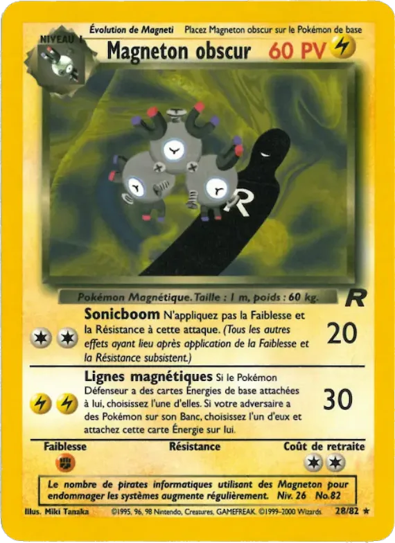 Magneton obscur 28 – Team Rocket