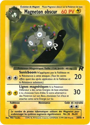 Magneton obscur n° 28 – Team Rocket