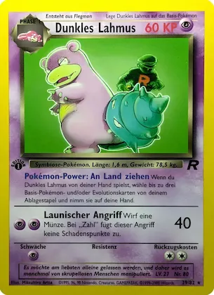 Dunkles Lahmus Nr. 29 – Team Rocket