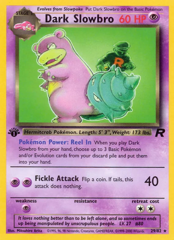 Dark Slowbro #29 – Team Rocket