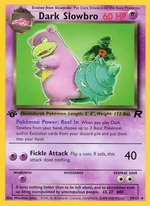 Dark Slowbro #29 – Team Rocket