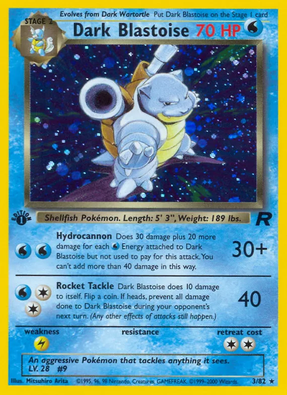 Dark Blastoise #3 – Team Rocket