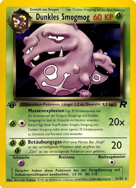 Dunkles Smogmog 31 – Team Rocket