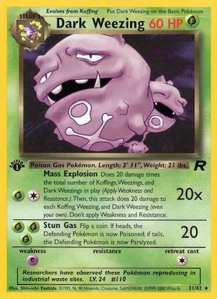 Dark Weezing #31 – Team Rocket