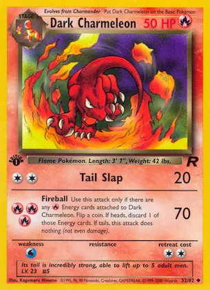 Dark Charmeleon #32 – Team Rocket