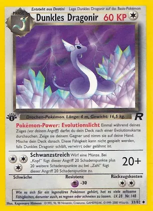 Dunkles Dragonir Nr. 33 – Team Rocket