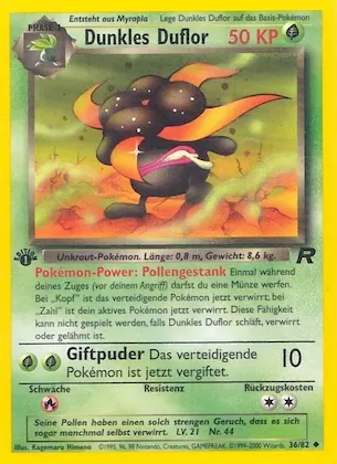 Dunkles Duflor Nr. 36 – Team Rocket