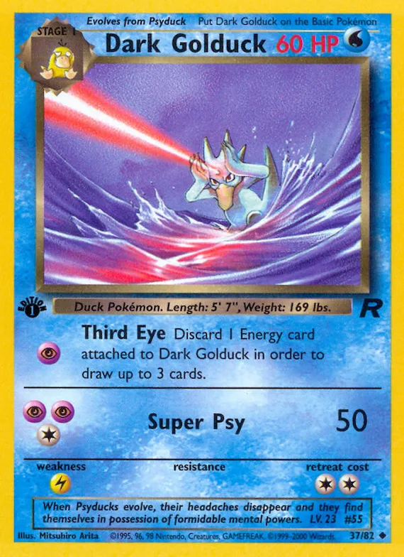 Dark Golduck #37 – Team Rocket