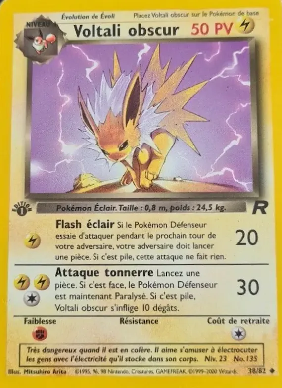 Voltali obscur 38 – Team Rocket