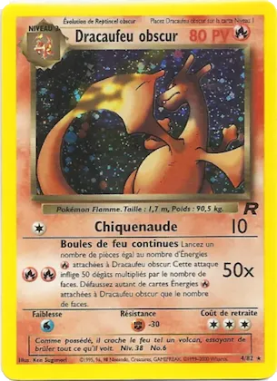Dracaufeu obscur 4 – Team Rocket