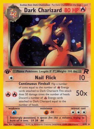 Dark Charizard #4 – Team Rocket