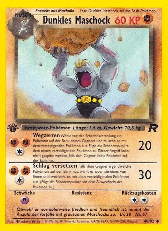 Dunkles Maschock 40 – Team Rocket
