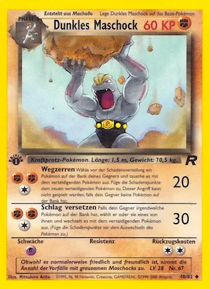 Dunkles Maschock Nr. 40 – Team Rocket