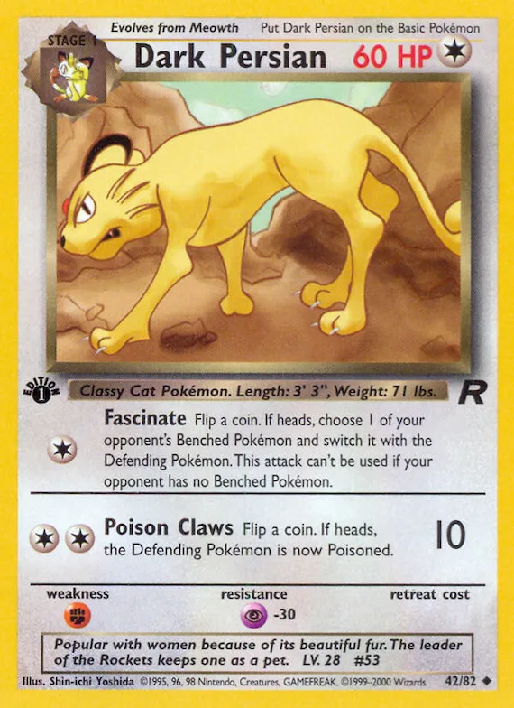 Dark Persian #42 – Team Rocket