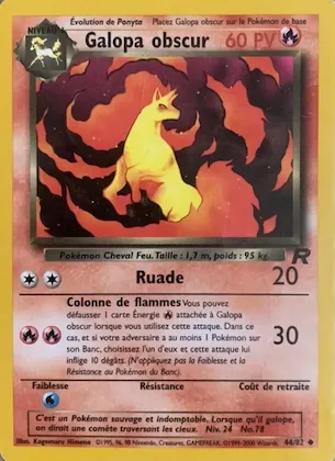 Galopa obscur n° 44 – Team Rocket