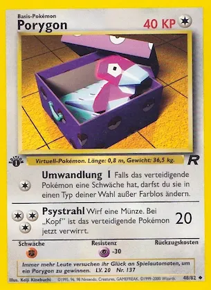 Porygon Nr. 48 – Team Rocket