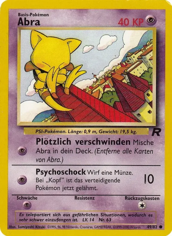 Abra 49 – Team Rocket