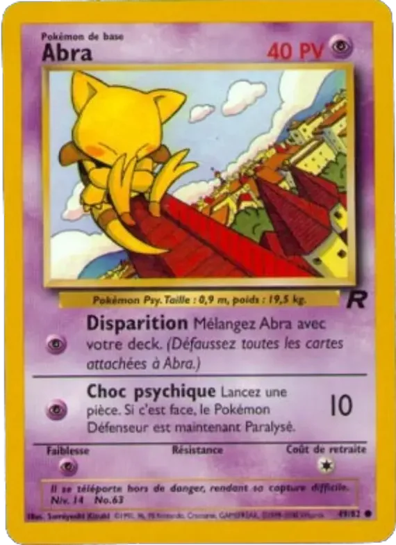 Abra 49 – Team Rocket