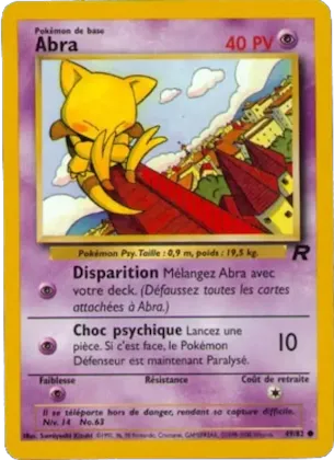 Abra n° 49 – Team Rocket