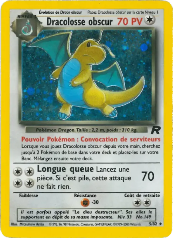 Dracolosse obscur 5 – Team Rocket