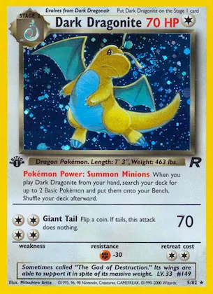 Dark Dragonite #5 – Team Rocket